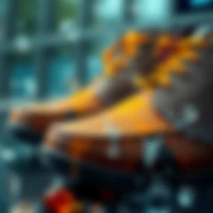 Innovative Waterproof Materials for Footwear Close-up of waterproof material textures