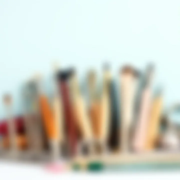 Essential Manicure Tools Collection A collection of manicure tools neatly arranged