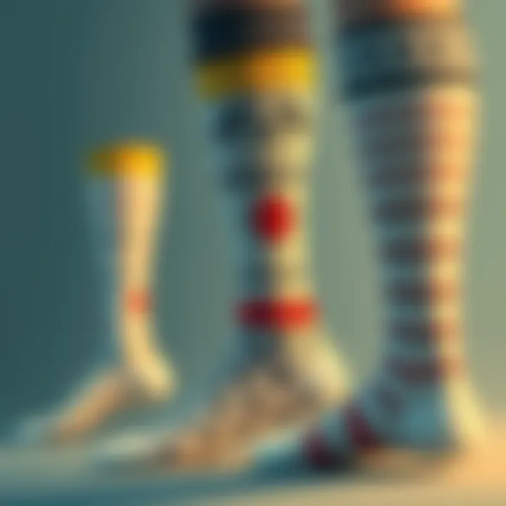 The evolution of personalized clothing exemplified through face socks