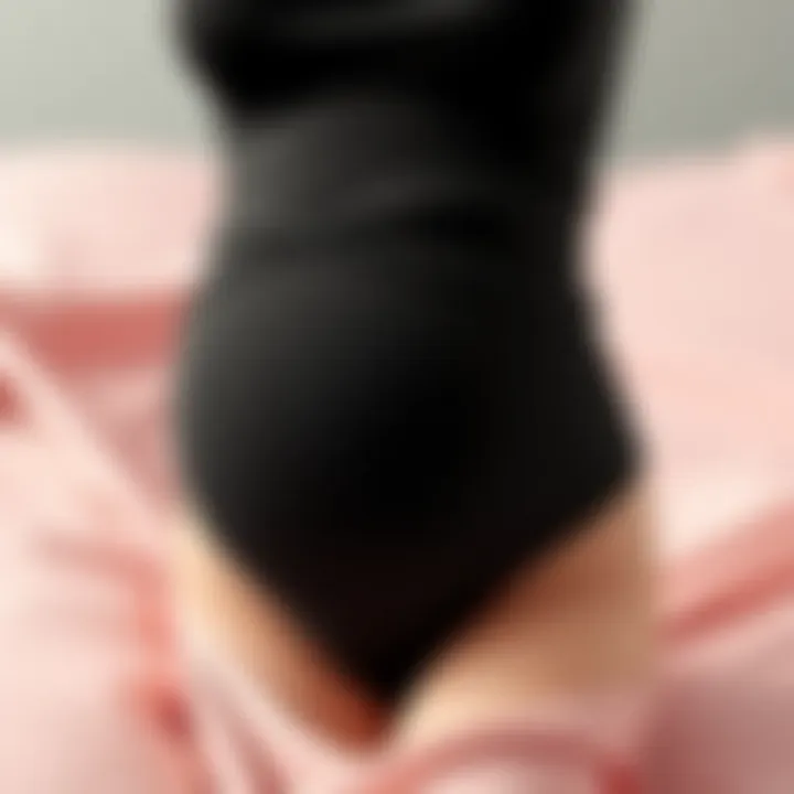 The Elegance of Seamless Maternity Shapewear Elegant seamless maternity shapewear in soft fabric