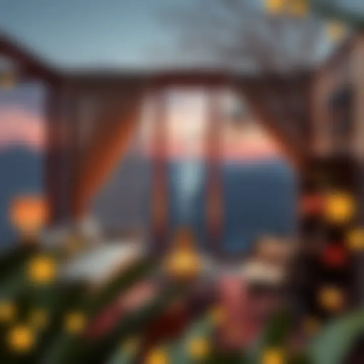 Transforming Spaces with Ambiance Atmospheric setting transformed by the Shangri La scent diffuser.