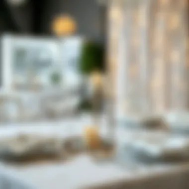 Stylish Table Setting in Silver Theme Stylish table setting featuring silver elements