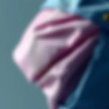 Close-up of a scrub hat made from breathable fabric