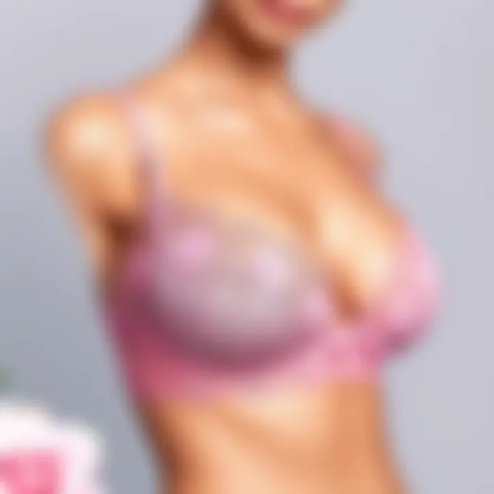 Floral Lace in Modern Styling Stylish pairing of floral lace with contemporary fashion