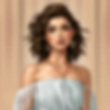 Expressing Individuality with Tassels A fashionable young individual showcasing their tassel prom dress