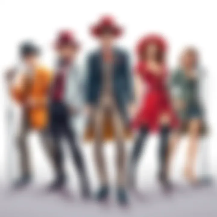 A montage of performers in diverse genres, each showcasing unique style and flair.