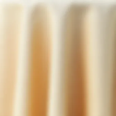 Textural Beauty of Beige Linen Close-up of the texture of a beige linen tablecloth