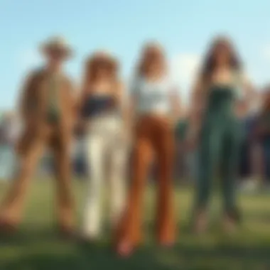 A historical overview of bell bottoms in fashion