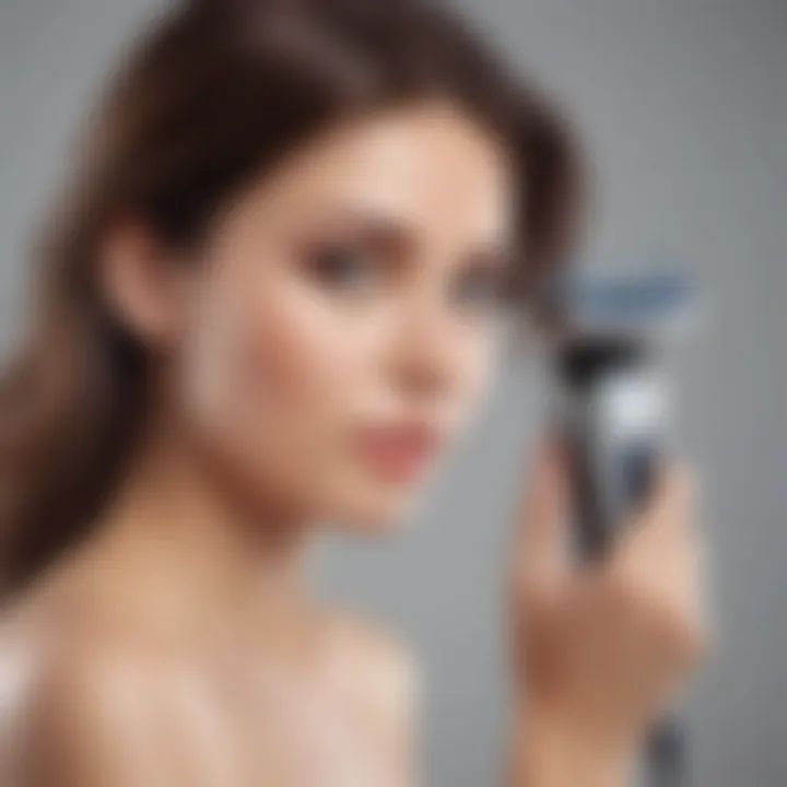 Care methods for electric body shavers