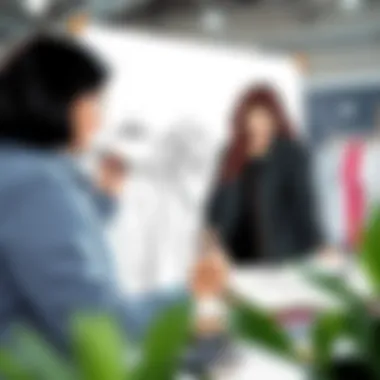 Innovative Plus-Size Design Concepts Fashion designer sketching plus-size designs