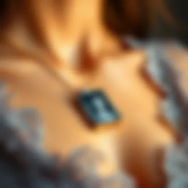 Hidden Treasures: The Beauty of Picture Necklaces An elegant necklace showcasing a hidden photograph