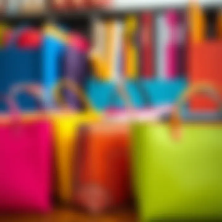 Trendy Color Choices in File Organizer Totes Colorful array of file organizer totes reflecting current trends