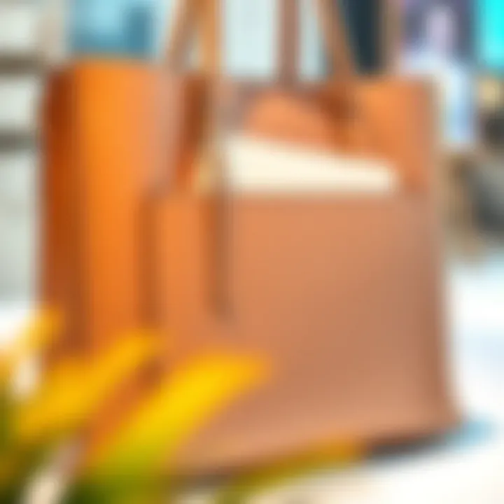 Contemporary Design of File Organizer Totes Elegant file organizer tote showcasing contemporary design