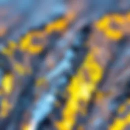 A striking close-up of Mylar flakes showcasing their reflective properties