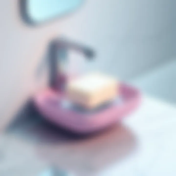 Trendy soap dish designs enhancing shower aesthetics