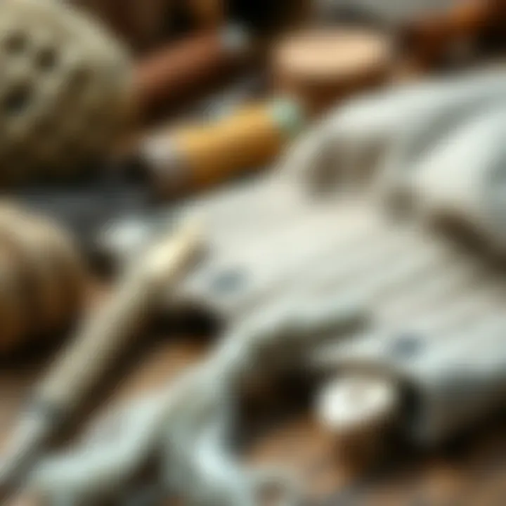 Crafting Materials for Beard Bonnets Materials used in crafting beard bonnets