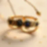 Intricate design of a friendship ring symbolizing unity