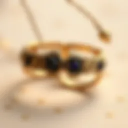 Intricate design of a friendship ring symbolizing unity