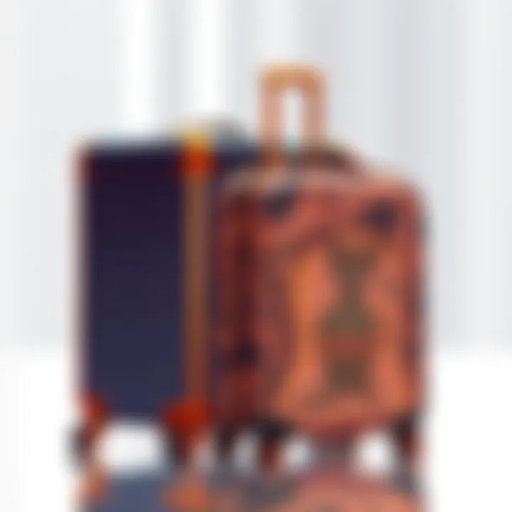 Personalized Couture Luggage and Identity Personalized couture luggage reflecting individual style and identity