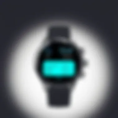 Innovative Features of the 3ATM Smart Watch Technical specifications displayed on a digital screen of the smart watch