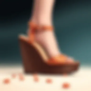 The materials used in high-quality wedge shoes