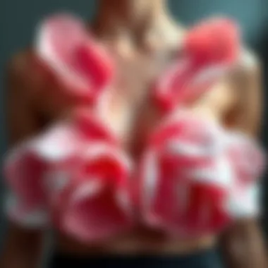 Body Positivity and Breast Petals Artistic interpretation of body positivity through breast petals