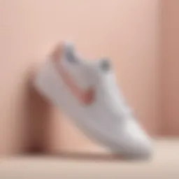 Elegant design of the Nike Court Royale AC showcasing its sleek silhouette